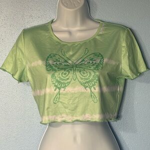 Butterfly Crop Top